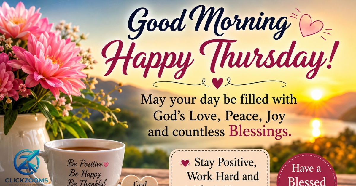 Good Thursday Morning Blessings