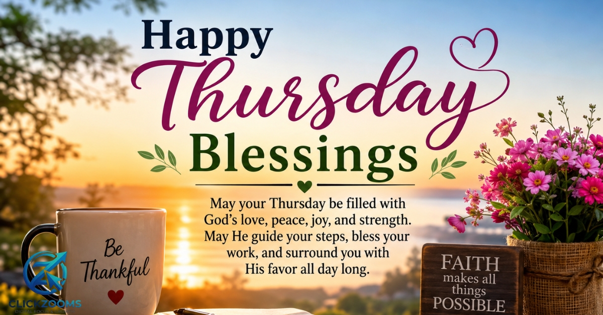 Happy Thursday blessings
