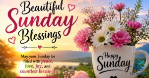 Sunday Blessings