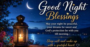 good night blessings