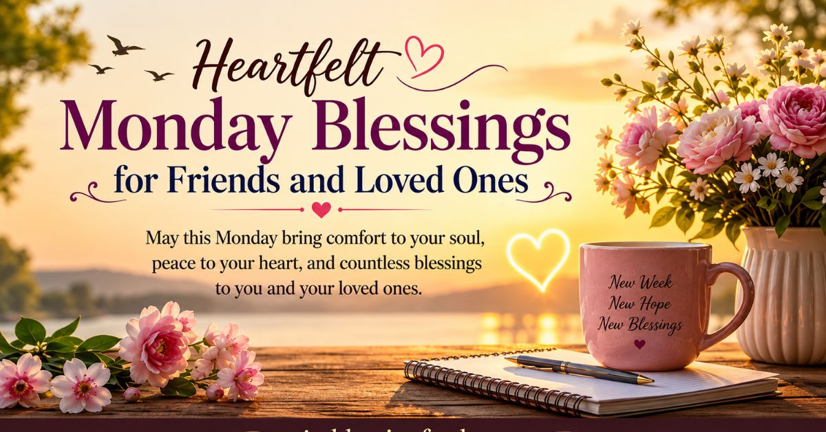 New Week Blessings for Morning